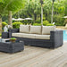 Summon Outdoor Patio Sunbrella® Sofa - Modway \outdoor\sofas & sectionals