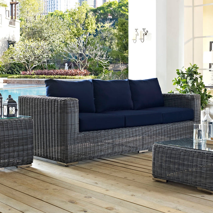 Summon Outdoor Patio Sunbrella® Sofa - view 12