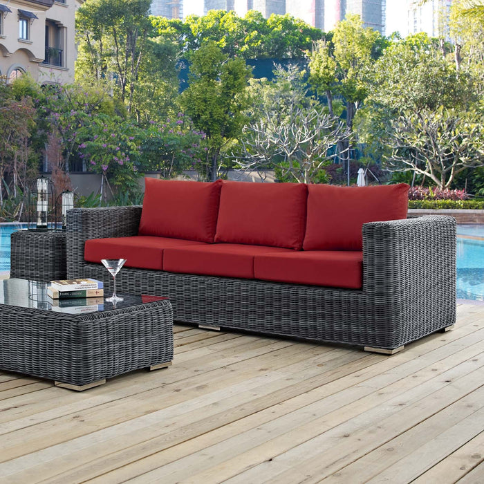 Summon Outdoor Patio Sunbrella® Sofa - view 16