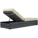 Summon Outdoor Patio Sunbrella® Chaise Lounge - in lifestyle setting