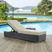 Summon Outdoor Patio Sunbrella® Chaise Lounge - Modway \outdoor\chaise lounges