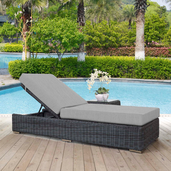 Summon Outdoor Patio Sunbrella® Chaise Lounge - view 5