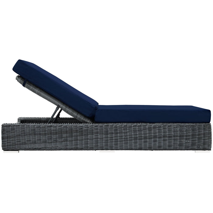 Summon Outdoor Patio Sunbrella® Chaise Lounge - view 11