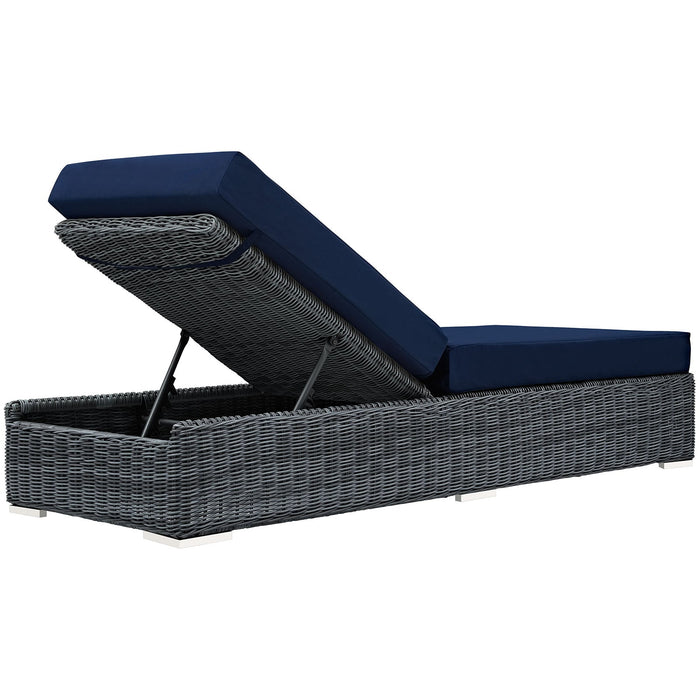 Summon Outdoor Patio Sunbrella® Chaise Lounge - view 12