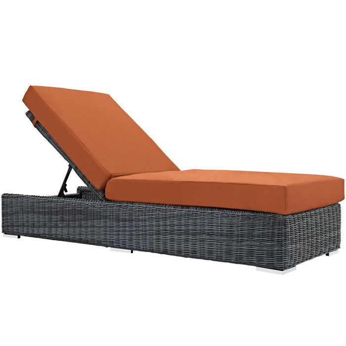 Summon Outdoor Patio Sunbrella® Chaise Lounge - view 14