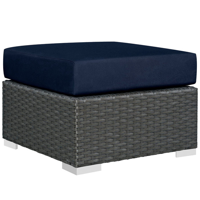 Modway Sojourn 3 Piece Outdoor Patio Sunbrella® Sectional Set - View 10
