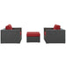 Modway Sojourn 3 Piece Outdoor Patio Sunbrella® Sectional Set - View 17