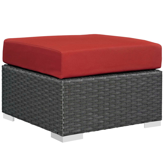 Modway Sojourn 3 Piece Outdoor Patio Sunbrella® Sectional Set - View 16