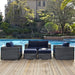 Summon 5 Piece Outdoor Patio Sunbrella® Sectional Set by Modway - view 19