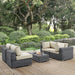 Modway Summon 5 Piece Outdoor Patio Sunbrella® Sectional Set - View 11