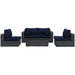 Modway Summon 5 Piece Outdoor Patio Sunbrella® Sectional Set - View 29