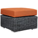 Modway Summon 5 Piece Outdoor Patio Sunbrella® Sectional Set - View 26