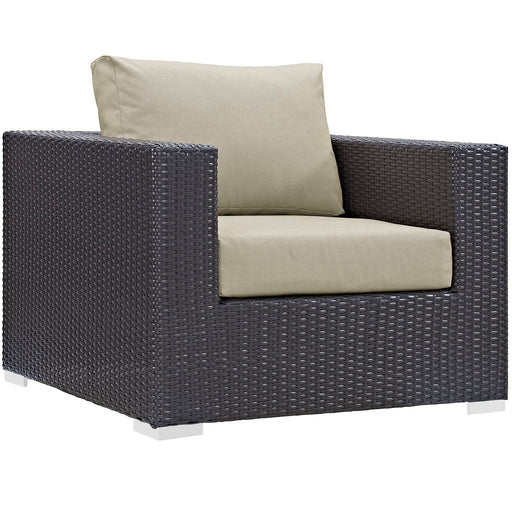 Convene Outdoor Patio Armchair - alternate angle view