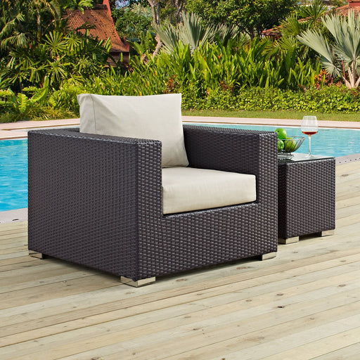 Convene Outdoor Patio Armchair - Modway \outdoor\lounge chairs