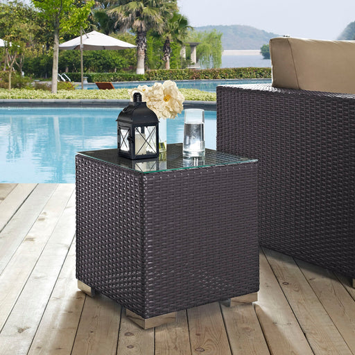 Convene Outdoor Patio Side Table - Modway \outdoor\coffee & side tables