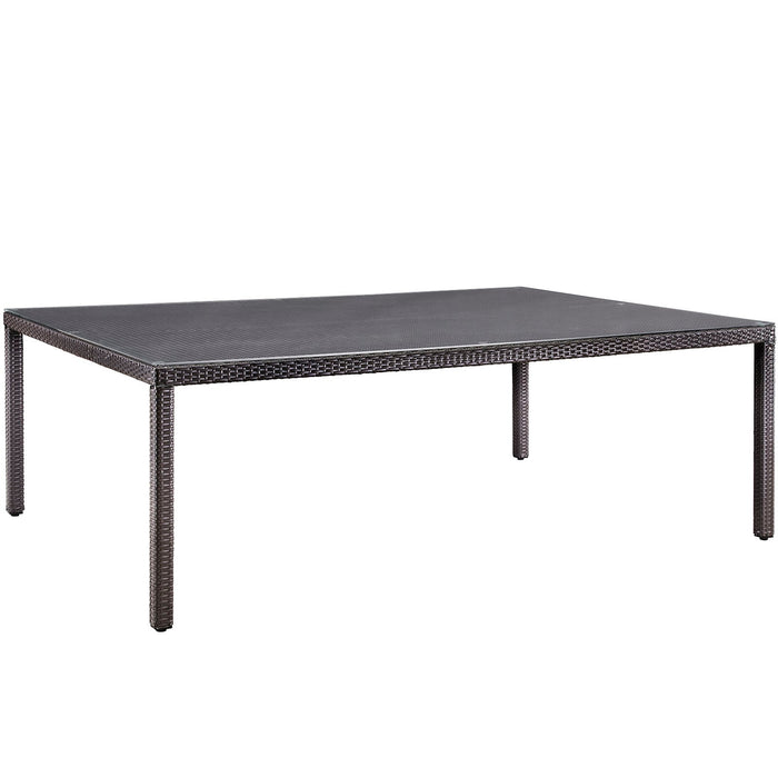 Convene 90" Outdoor Patio Dining Table - Modway \outdoor\dining tables