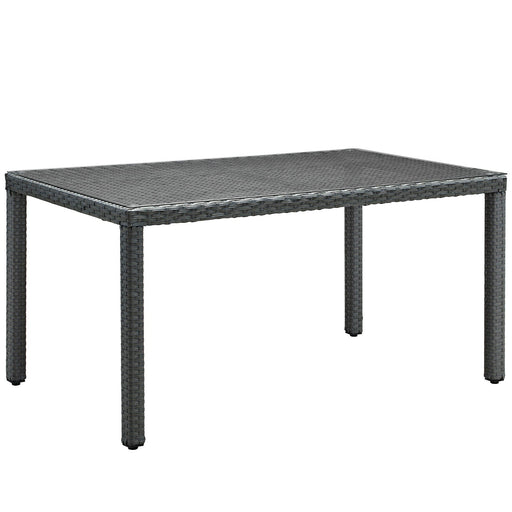 Sojourn 59" Outdoor Patio Dining Table - alternate angle view
