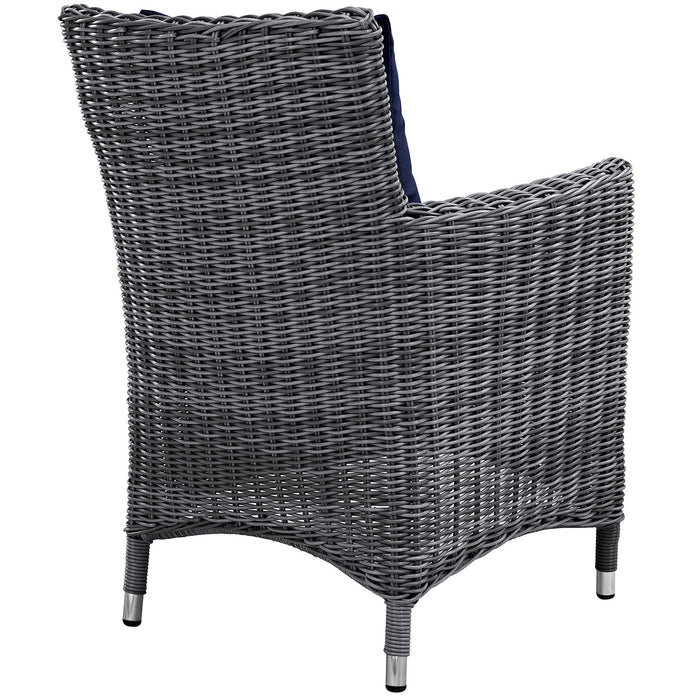 Summon Dining Outdoor Patio Sunbrella® Armchair - view 10