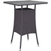 Convene Small Outdoor Patio Bar Table - Modway \outdoor\bar tables