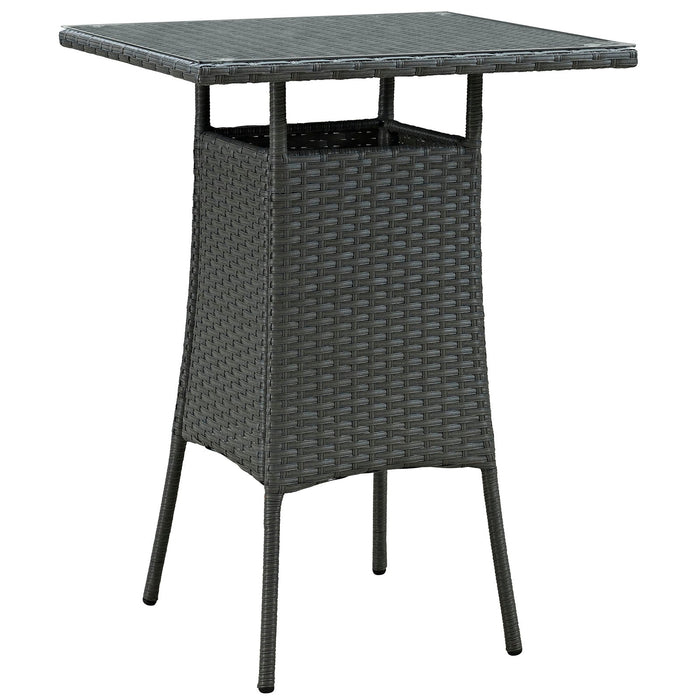 Sojourn Small Outdoor Patio Bar Table - Modway \outdoor\bar tables