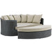 Sojourn Outdoor Patio Sunbrella® Daybed by Modway - angle view