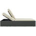 Sojourn Outdoor Patio Sunbrella® Double Chaise - detail close-up