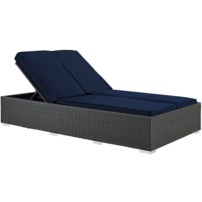 Sojourn Outdoor Patio Sunbrella® Double Chaise - view 10