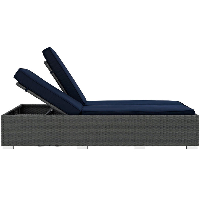 Sojourn Outdoor Patio Sunbrella® Double Chaise - view 11