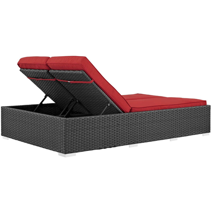 Sojourn Outdoor Patio Sunbrella® Double Chaise - view 16