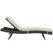 Sojourn Outdoor Patio Sunbrella® Chaise - in lifestyle setting