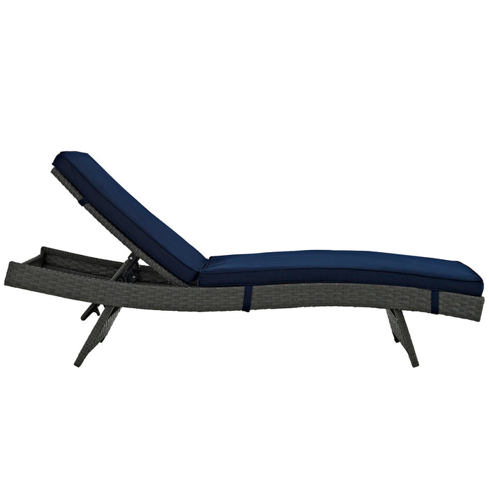 Sojourn Outdoor Patio Sunbrella® Chaise - view 9