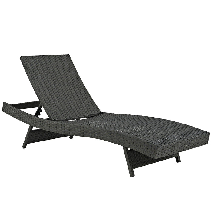 Sojourn Outdoor Patio Sunbrella® Chaise - view 8