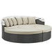Sojourn Outdoor Patio Sunbrella® Daybed by Modway - side view