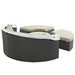 Sojourn Outdoor Patio Sunbrella® Daybed by Modway - detail close-up