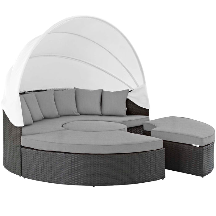 Sojourn Outdoor Patio Sunbrella® Daybed by Modway - alternate view