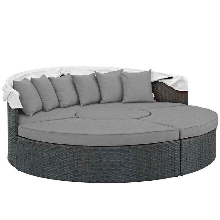 Sojourn Outdoor Patio Sunbrella® Daybed by Modway - feature highlight