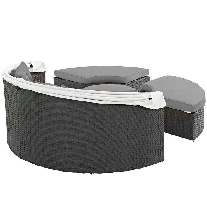 Sojourn Outdoor Patio Sunbrella® Daybed by Modway - top view