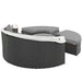 Sojourn Outdoor Patio Sunbrella® Daybed by Modway - top view