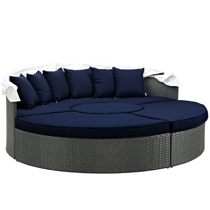 Sojourn Outdoor Patio Sunbrella® Daybed by Modway - installation view