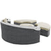Summon Canopy Outdoor Patio Sunbrella® Daybed by Modway - detail close-up