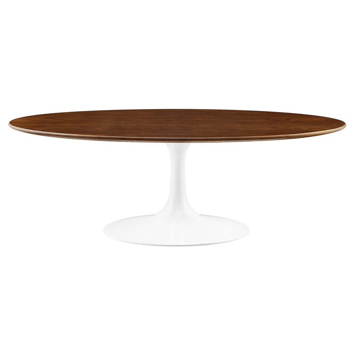 Lippa Oval Wood Coffee Table