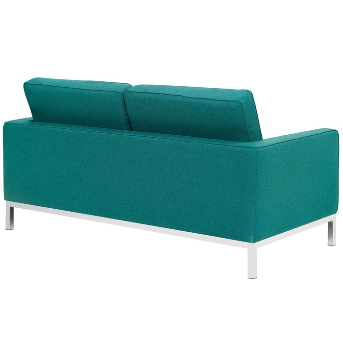 Loft Upholstered Fabric Loveseat - view 7