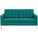 Loft Upholstered Fabric Loveseat - view 8