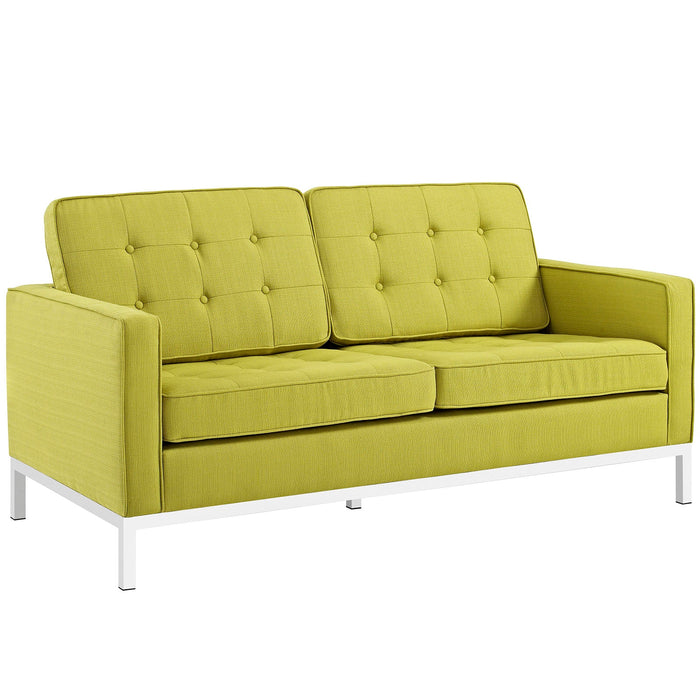 Loft Upholstered Fabric Loveseat - view 10