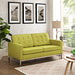 Loft Upholstered Fabric Loveseat - view 9