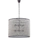 Prosperity Chandelier ceiling light side view