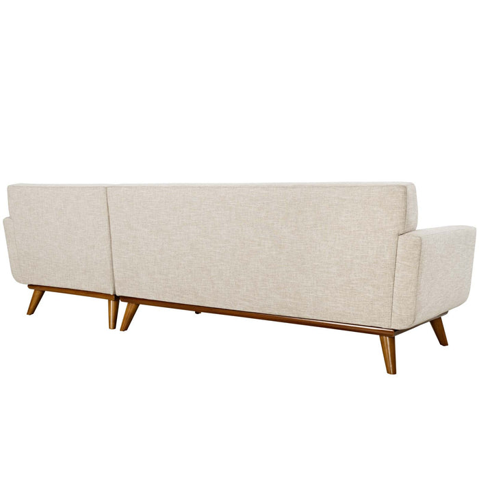 Engage Right-Facing Upholstered Fabric Sectional Sofa by Modway - feature highlight