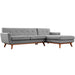 Engage Right-Facing Upholstered Fabric Sectional Sofa by Modway - view 17