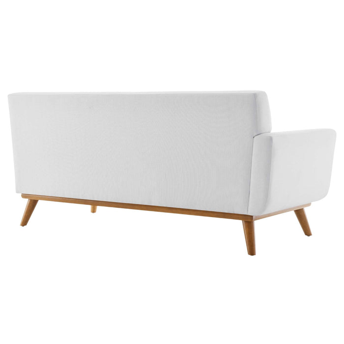Engage Right-Facing Upholstered Fabric Sectional Sofa sectional sofa back view