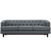 Coast Upholstered Fabric Sofa - in lifestyle setting